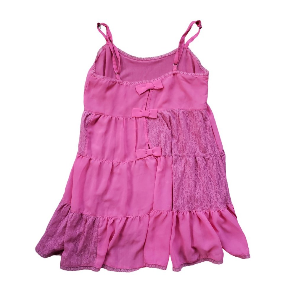 Vintage 90s Pink BabyDoll Nightie Small